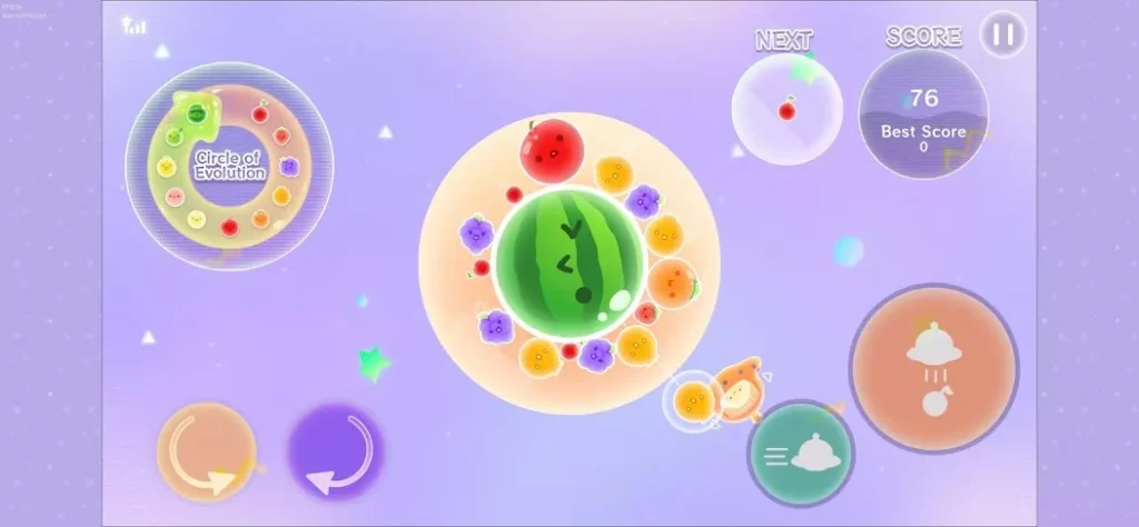 西瓜游戏星球 游戏图片